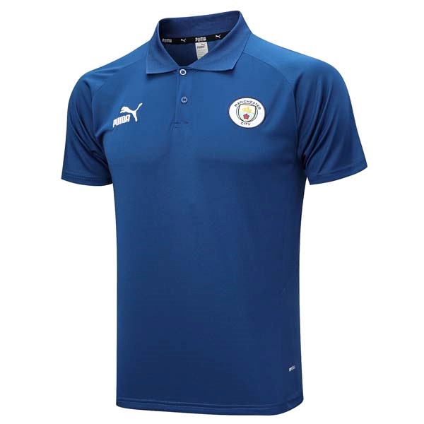 Polo Manchester City 2023-24 Blau 2